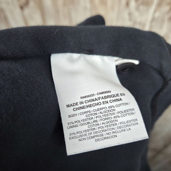 Nike Women's Asymmetrical Tech Fleece Jacket Black Large Zip Hoodie Active Track - Picture 8 of 12